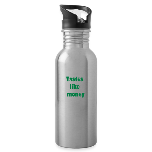 stainless steel bpa free silver tastes like money water bottle