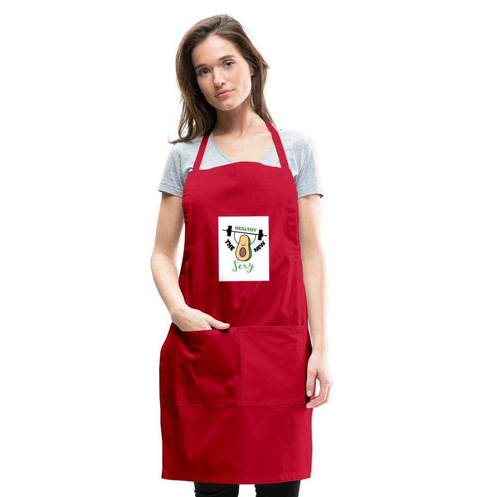 Adjustable Apron - red