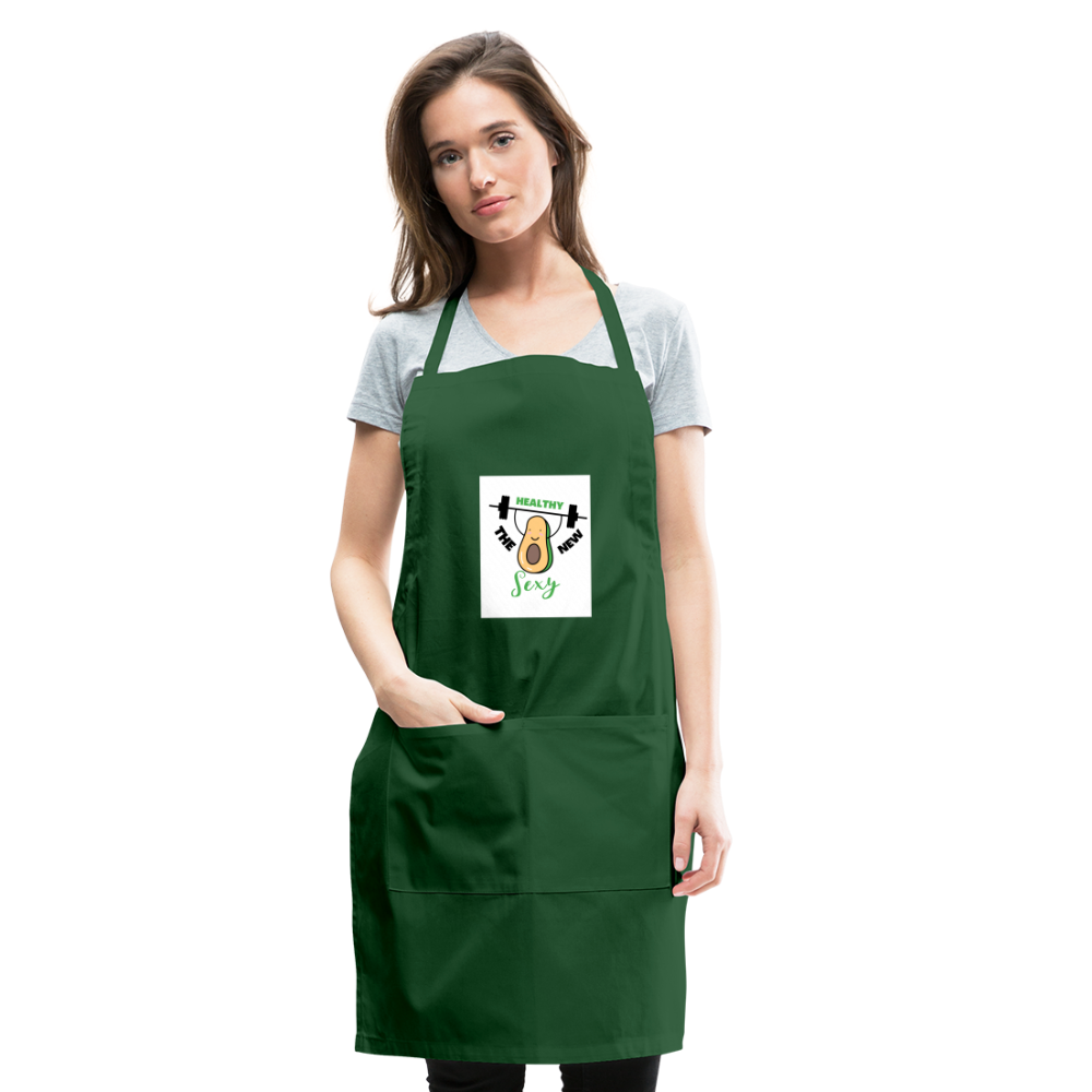 Adjustable Apron - forest green